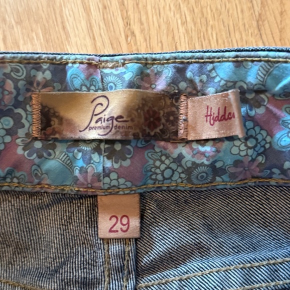 Paige Hidden Hills Jeans size 29 - Picture 3 of 6